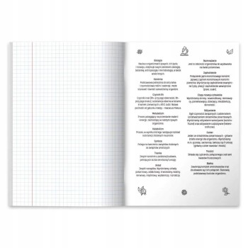 Zeszyt szkolny przedmiotowy A5 60 kartek w kratkę 70g BIOLOGIA 9577404 HERLITZ