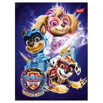 Zeszyt A5 16k kratka 70g PAW PATROL UNIPAP