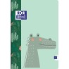 Zeszyt A4 32k 3linia jednokolorwa niebieska KIDS 400175626 OXFORD