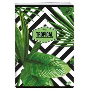 Zeszyt A5 80k linia okładka miękka TROPICAL EL-M10-080-LA5 ELISA