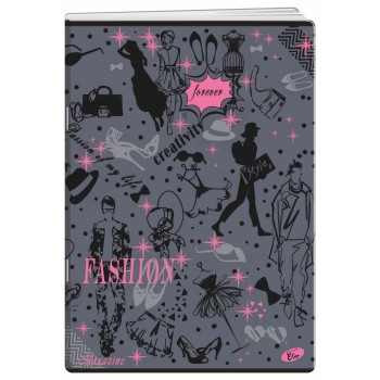 Zeszyt A4 80k kratka okładka miękka SYMBOLS EL-M11-080-KA4 ELISA