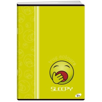 Zeszyt A5 32k linia okładka miękka TRUE COLOURS EL-M7-032-LA5 ELISA