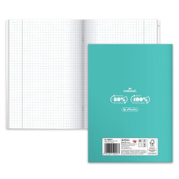 Zeszyt szkolny przedmiotowy A5 60 kartek w kratkę 70g CHEMIA 9500073 HERLITZ