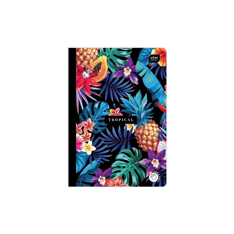 Zeszyt A5 60k kratka 70g ZAPACH TROPIKALNY INTERDRUK