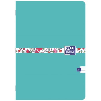 Zeszyt A5 32k kratka 90g FLORAL 400150841 OXFORD