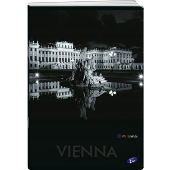 Zeszyt A4 80k kratka okładka miękka CITIES BY NIGHT EL-M1-080-KA4 ELISA