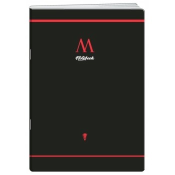 Zeszyt A4 80k kratka okładka miękka MANAGER EL-M14-080-KA4 ELISA