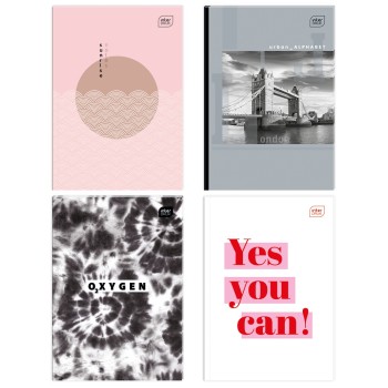 Brulion B5 96k linia oprawa półtwarda INTERDRUK