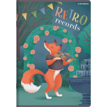 Zeszyt A6 32k kratka 70g BOOKWORM/RETRO 400169403 TOP 2000