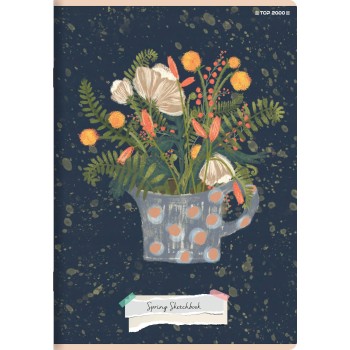 Zeszyt A5 32k kratka margines 70g DINO/SPRING 400169404 TOP 2000