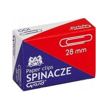 Spinacz R-28 mm GRAND 10op x 100sztuk 110-1381