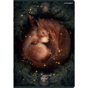 Zeszyt A5 60k linia margines 70g FOREST/ICE 400169413 TOP 2000