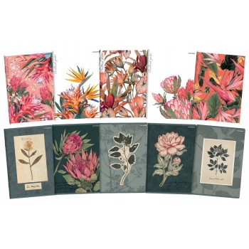 Zeszyt A5 60k kratka margines 70g FLOWERS 400169419 TOP 2000