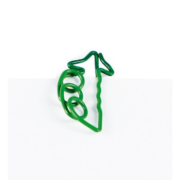 Spinacz GROSZEK zielony T4 GRAND 20szt 110-1702