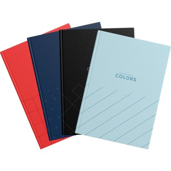 Zeszyt szkolny A5 Brulion 96 kartek w kratkę COLORS 400169191 TOP 2000