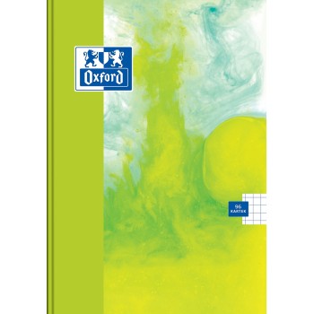 Zeszyt szkolny z twardą okładką A5 Brulion 96 kartek w kratkę PAINT 400170338 OXFORD