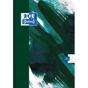 Zeszyt szkolny z twardą okładką A5 Brulion 96 kartek w kratkę PAINT 400170338 OXFORD