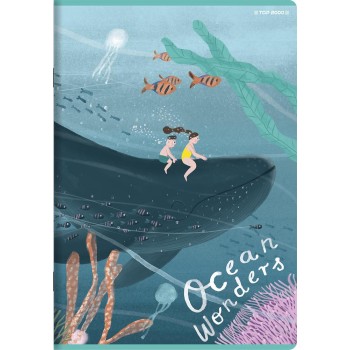 Zeszyt A5 32k kratka margines OCEAN WONDERS 400182343 TOP 2000
