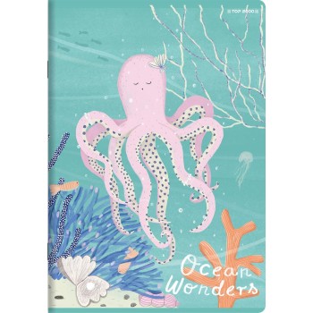 Zeszyt A5 32k kratka margines OCEAN WONDERS 400182343 TOP 2000