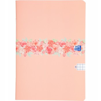 Zeszyt A5 32k kratka margines FLOWERS 400181449 OXFORD