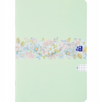 Zeszyt A5 32k kratka margines FLOWERS 400181449 OXFORD