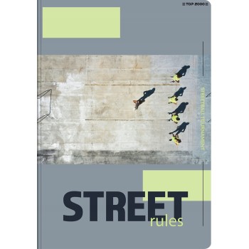 Zeszyt szkolny A5 Brulion 96 kartek w kratkę POSTER 400181914 TOP 2000