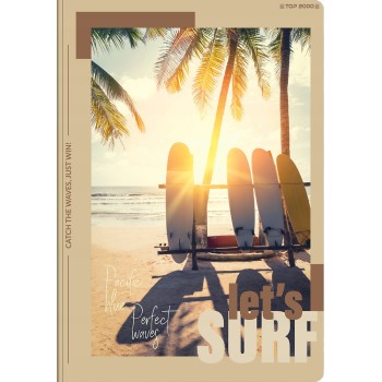 Zeszyt szkolny A5 Brulion 96 kartek w kratkę POSTER 400181914 TOP 2000