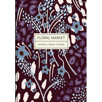 Zeszyt szkolny A5 Brulion 96 kartek w kratkę FLORADELIC 400181910 TOP 2000