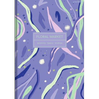 Zeszyt szkolny A5 Brulion 96 kartek w kratkę FLORADELIC 400181910 TOP 2000