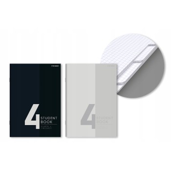 Zeszyt A5 80k kratka 4 przedmioty STUDENT BOOK 400181906 TOP 2000