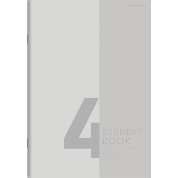 Zeszyt A5 80k kratka 4 przedmioty STUDENT BOOK 400181906 TOP 2000