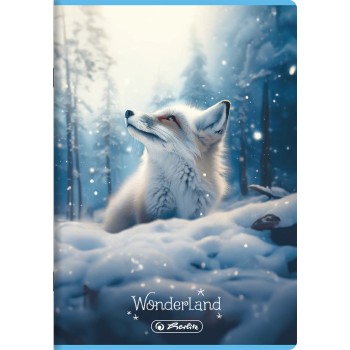 Zeszyt szkolny A5 32 kartki w 3 linie kolorową 70g WONDERLAND 400196831 HERLITZ