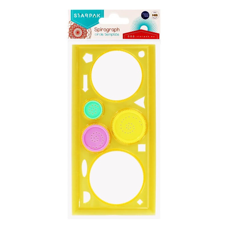 Szablon kreślarski kołowy 20cm 470970