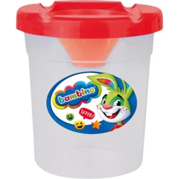 Kubek Niekapek Pojemnik na wodę pędzelki BAMBINO