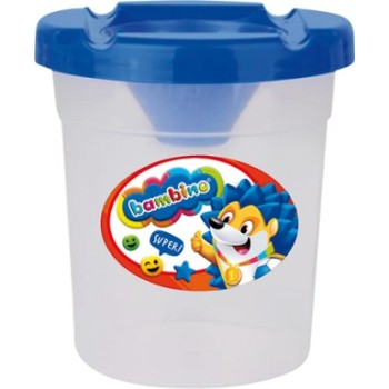 Kubek Niekapek Pojemnik na wodę pędzelki BAMBINO