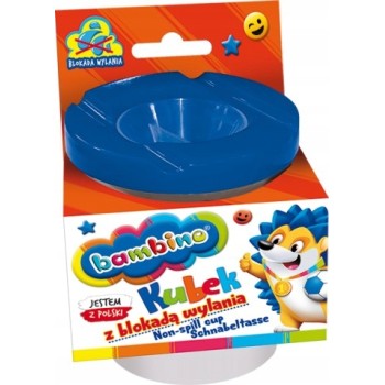 Kubek Niekapek Pojemnik na wodę pędzelki BAMBINO