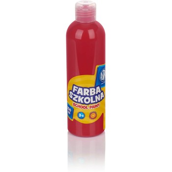 Farba plakatowa szkolna Astra 250ml czerwona 301217012 ASTRA