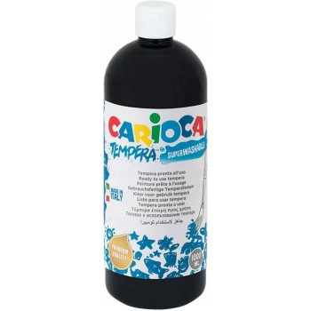 Farba CARIOCA TEMPERA 1000ml czarna 170-2642