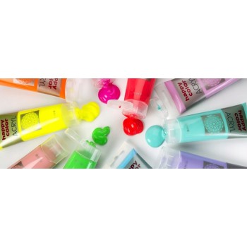Farba akrylowa 75ml limonka HA 7370 0075-50 Happy Color