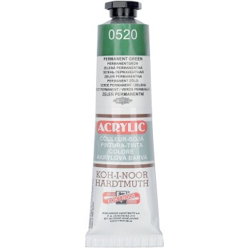 Farba akrylowa 162736 zieleń pernam.0520 40ml. KOH-I-NOOR