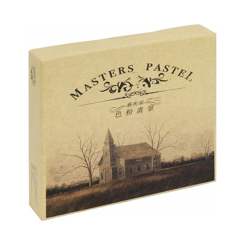 Kredki pastele suche 2024 - 24 kolorów MARIES 170-2091