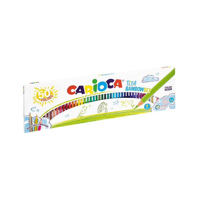 Kredki ołówkowe TITA 50kol. 160-2208 42990 CARIOCA