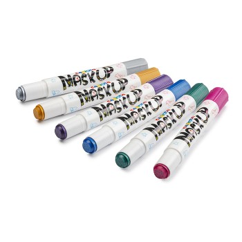 Kredki do twarzy CARIOCA MaskUP metaliczne 6 kolorów (43155) 170-2746