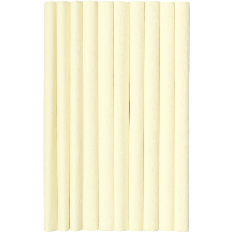 Bibuła marszczona CREATINIO 10 sztuk 50x200cm kremowy 400153890 TOP 2000