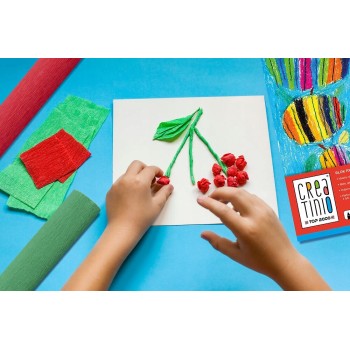 Bibuła marszczona CREATINIO 10 sztuk 50x200cm żółty cytrynowy 400153891 TOP 2000