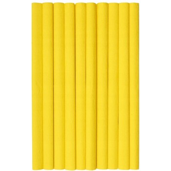 Bibuła marszczona CREATINIO 10 sztuk 50x200cm żółty 400153892 TOP 2000