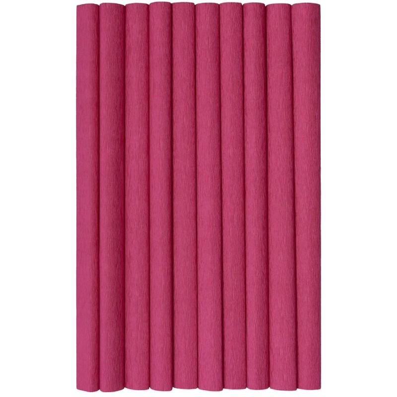 Bibuła marszczona CREATINIO 10 sztuk 50x200cm bordowy 400153897 TOP 2000