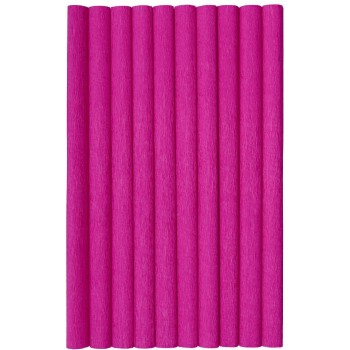 Bibuła marszczona CREATINIO 10 sztuk 50x200cm różowy 400153900 TOP 2000