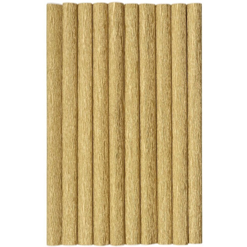 Bibuła marszczona CREATINIO 10 sztuk 50x200cm złoty 400153929 TOP 2000