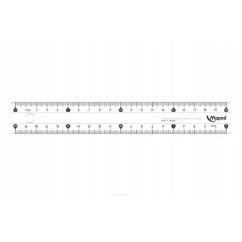 Linijka MAPED CLASSIC 20cm 146112
